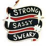 JUBLY-UMPH-Strong-Sassy-Sweary-Lapel-Pin-Between-Fingers