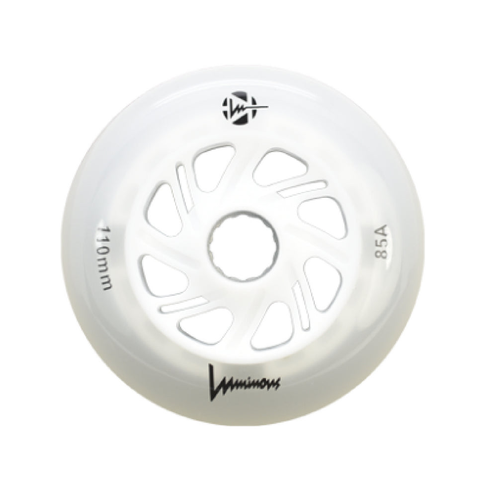 Luminous-LED-Light-Up-Inline-Skate-Wheel-110mm-White