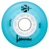 Luminous-76mm-Inline-Skate-Wheels-Blue-85a