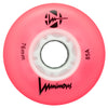 Luminous-76mm-Inline-Skate-Wheels-Pink-85a