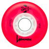 Luminous-76mm-Inline-Skate-Wheels-Red-85a