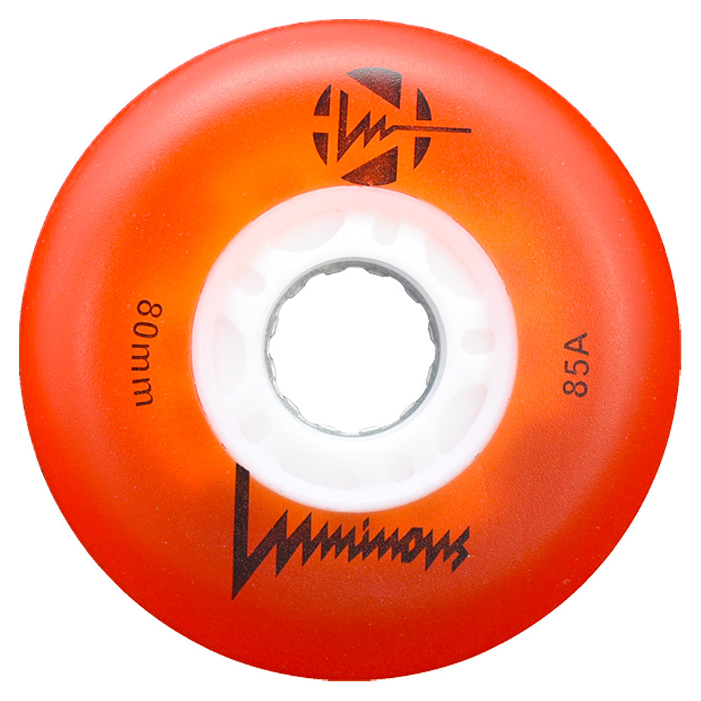 Luminous-LED-80mm-Inline-Skate-Wheel-Orange-85a