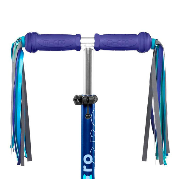 MICRO-Handlebar-Streamer-Ribbons-On-Bars-Blue