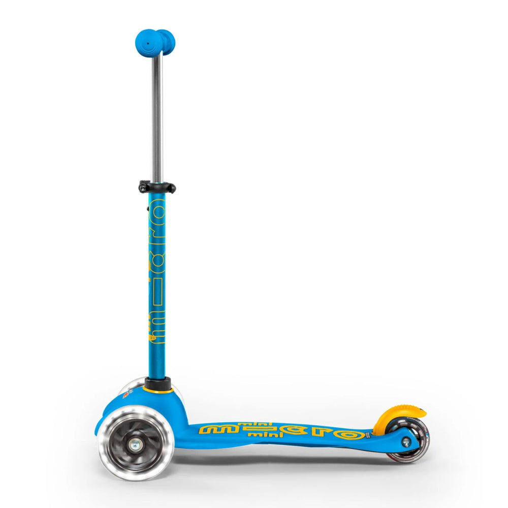Micro-Mini-Deluxe-LED-Scooter-Blue-Side-View