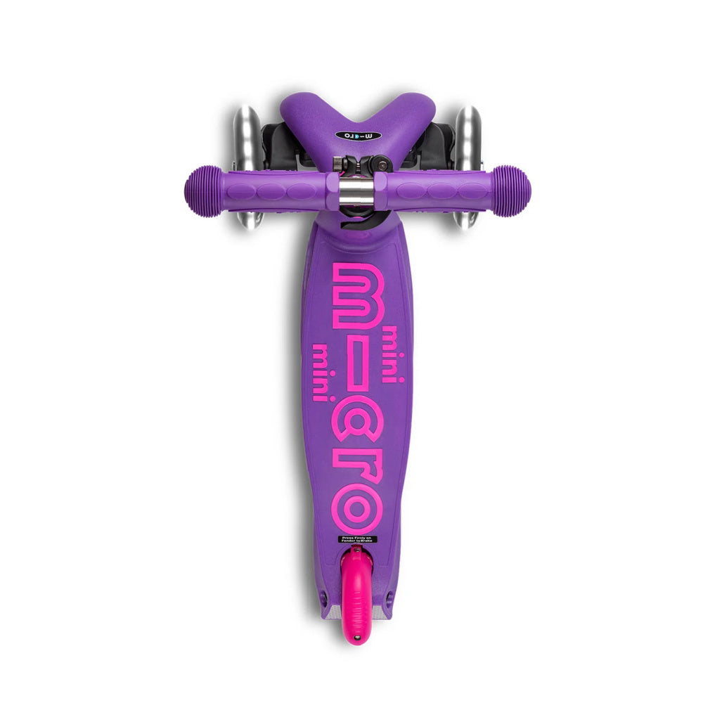 Micro-Mini-Deluxe-LED-Scooter-Purple-Top-View
