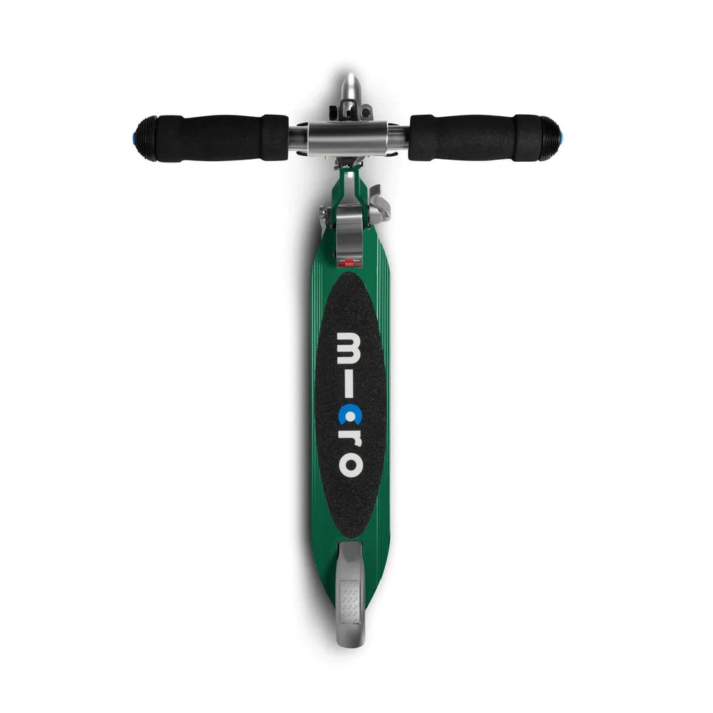 Micro-Sprite-LED-Kick-Scooter-Forest-Green-Top-View
