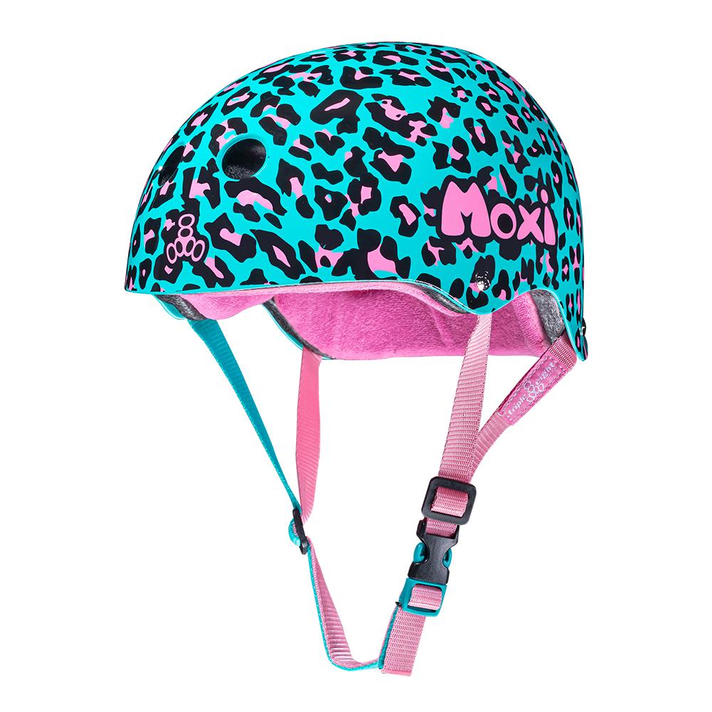 Moxi-Helmet-Blue-Leopard