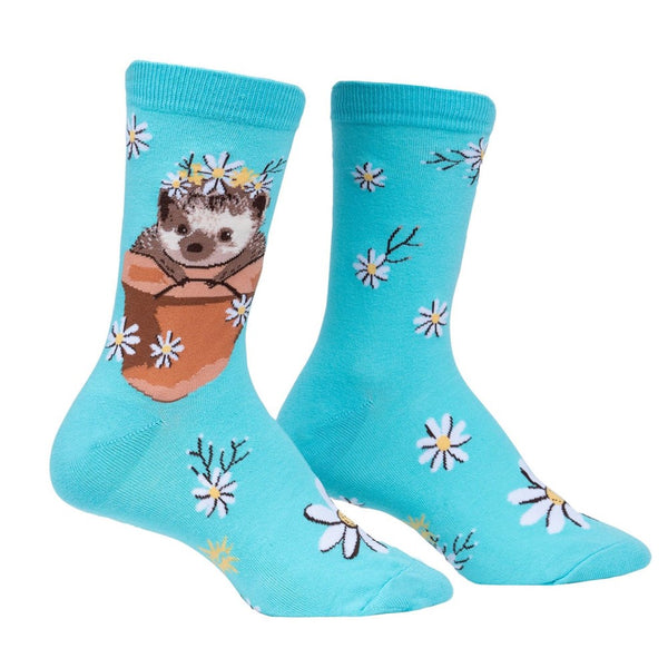 SOCK-IT-TO-ME-Crew-Womens-My-Dear -Hedgehog