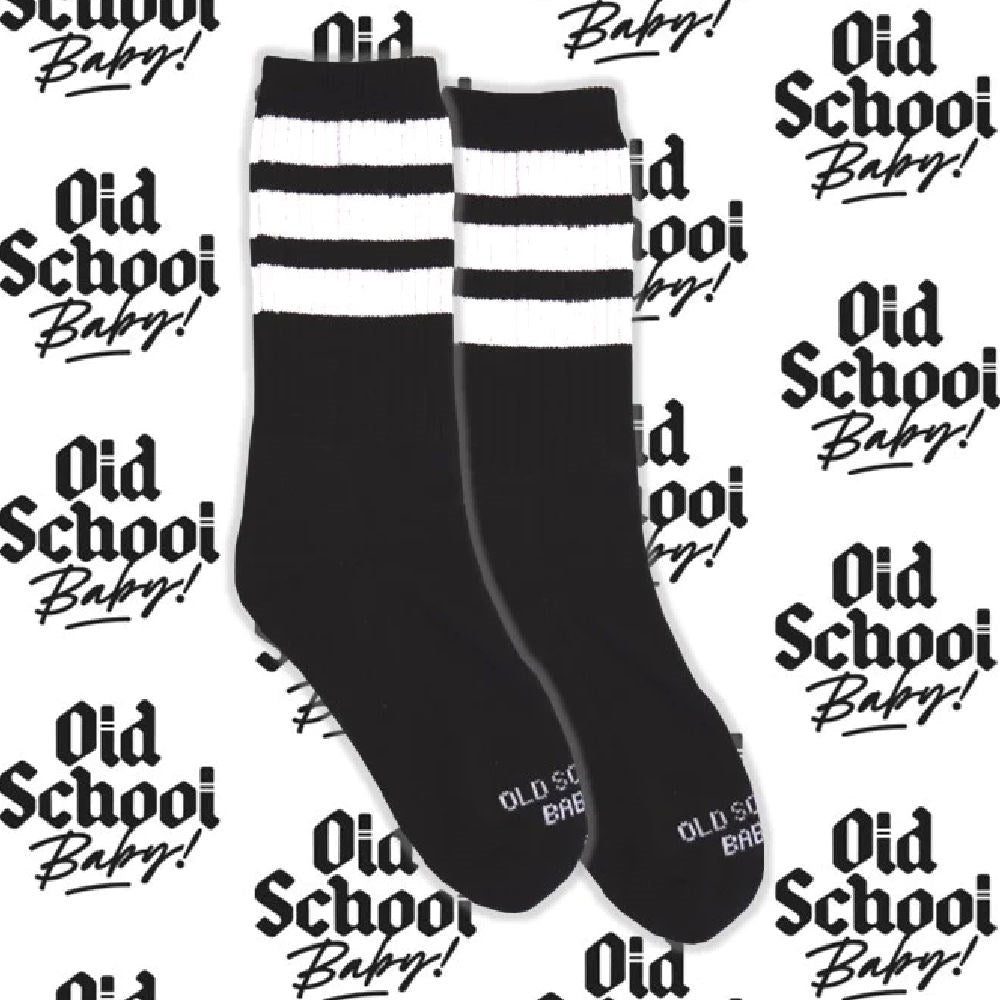 Old-School-Baby-Black-Cat-Socks-Pair
