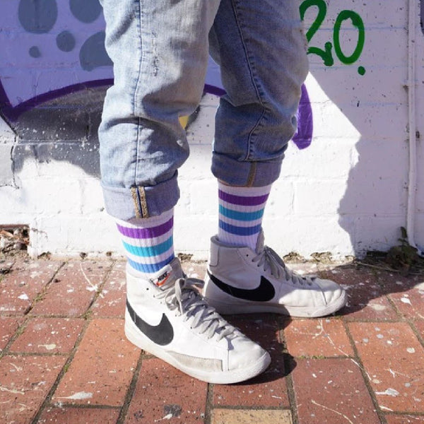 Old-School-Baby-Blue-Moon-Socks-Lifestyle