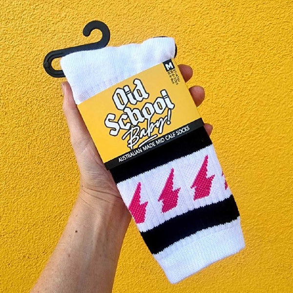 Old-School-Baby-Thunderstruck-Socks