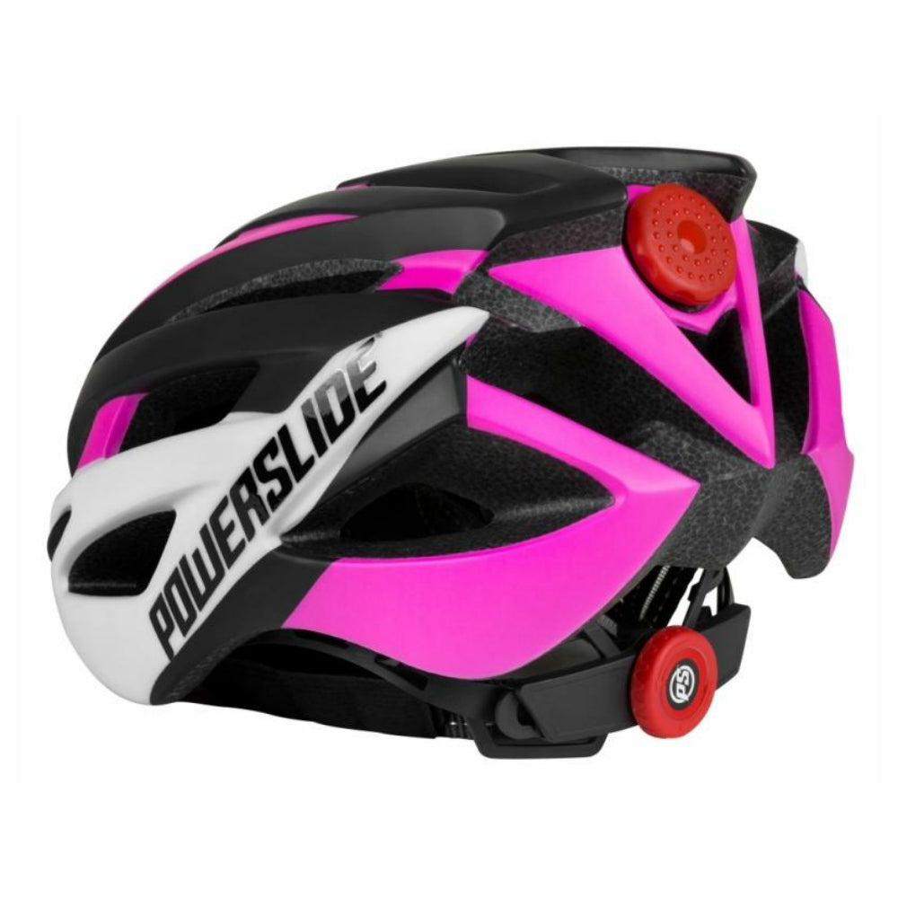 POWERSLIDE-Race-Attack-Helmet-Back-Pink