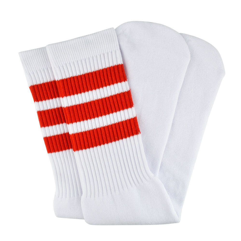 Bont-Skate-Tube-Sock-Like-It's-Hot-Red-Pair