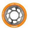 Radar-Halo-Alloy-Roller-Skate-Wheel-Orange-99a