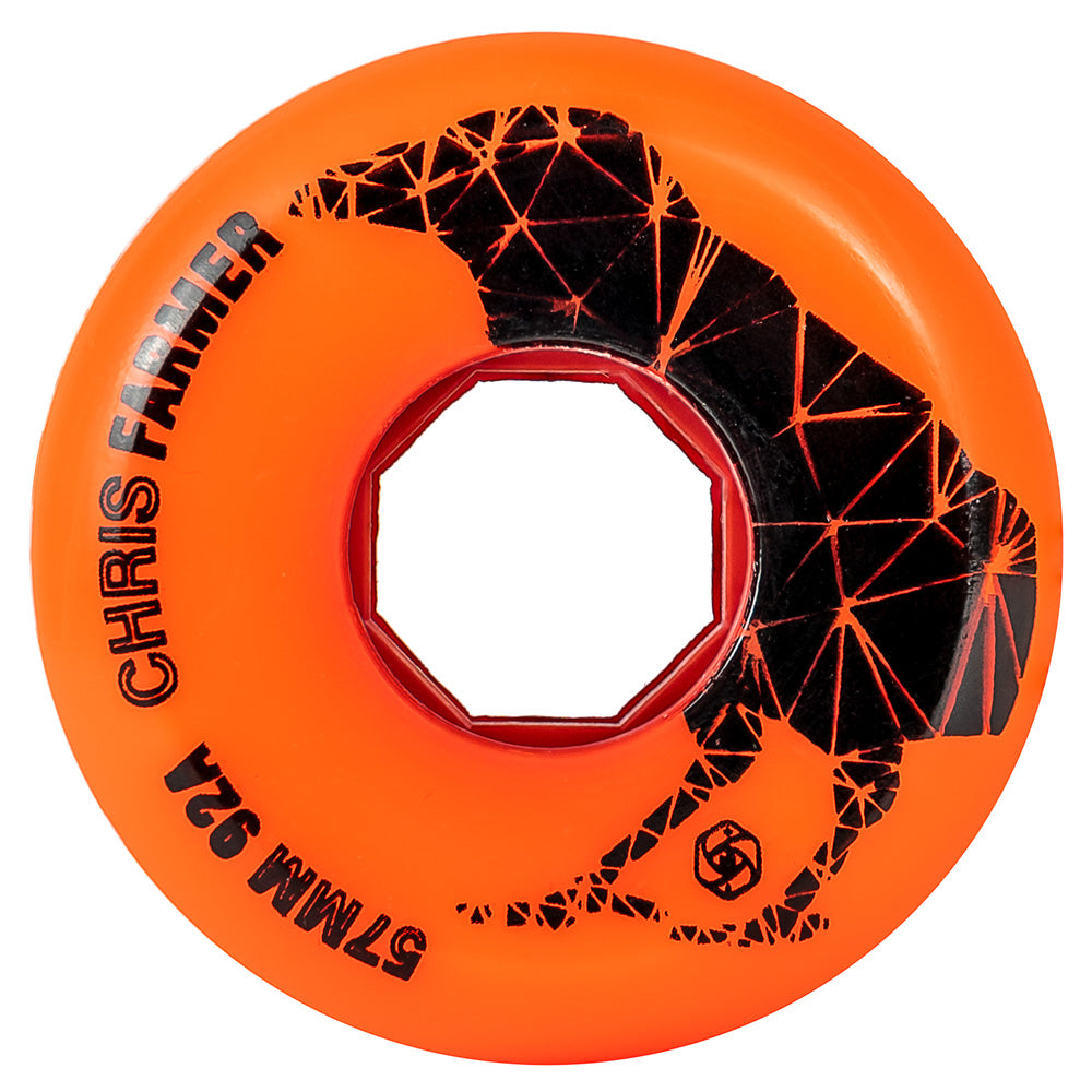Red-Eye-Chris-Farmer-Pro-57mm-Aggressive-Inline-Wheel-Orange