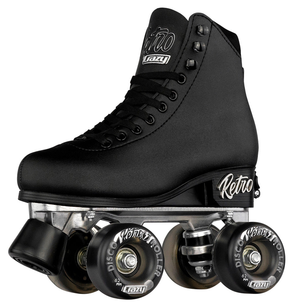 Crazy-Retro-Roller-Adjustable-Skate-Black