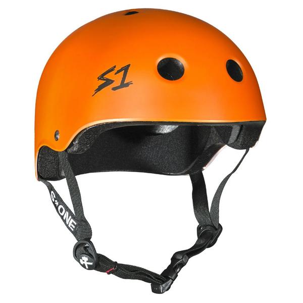 S-One Certified Bike Skate Scooter Helmet Orange