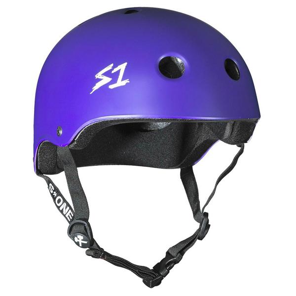 S-One Lifer Certified Bike Skate Scooter Helmet Purple