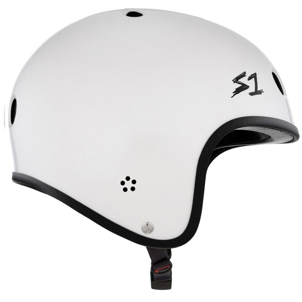 S-One-Retro-Lifer-Helmet-Gloss-White-Black-Stripes-Side-View