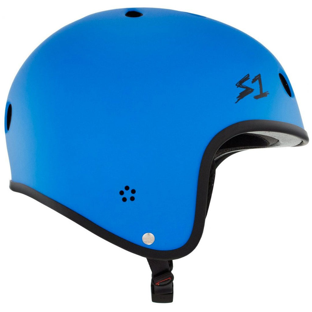 S-One-Retro-Lifer-Helmet-Cyan-Side-View