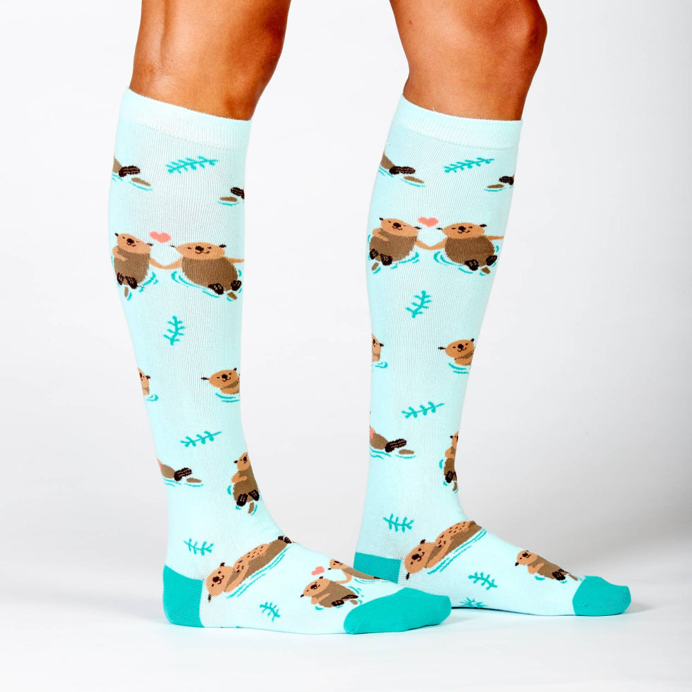 Sock-It-To-Me-Knee-High-Womens-Socks---My-Otter-Half-Legs