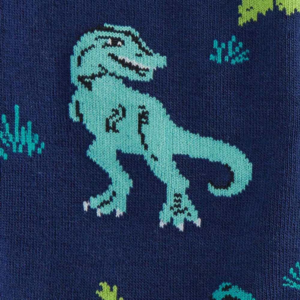 Sock-It-To-Me-Knee-High-Womens-Socks---Land-of-the-Dino-detail