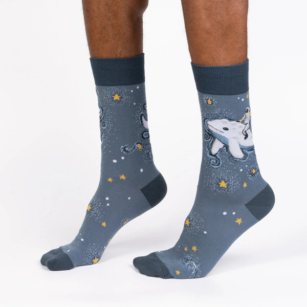 Sock-It-To-Me-Crew-Mens-Socks---Cosmic-Cetacean-Legs