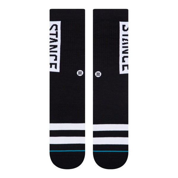 Stance-OG-Socks-Black-Laid-Out