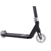 Striker-Lux-Scooter-Black-Silver-Front