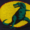 Sock-It-To-Me-Crew-Junior- Socks-T-Rex-Detail