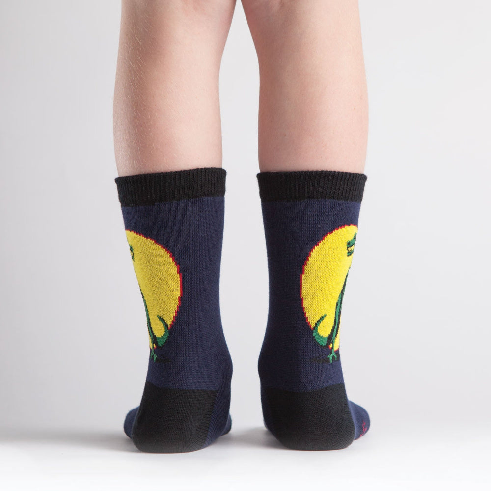 Sock-It-To-Me-Crew-Junior- Socks-T-Rex-back