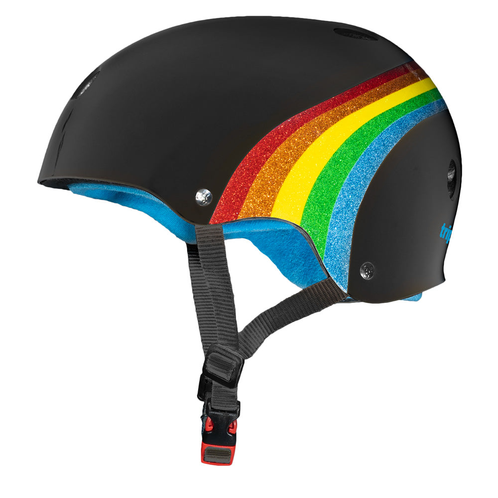 Triple-8-The-Certified-Sweatsaver-Helmet-Rainbow-Black-Side