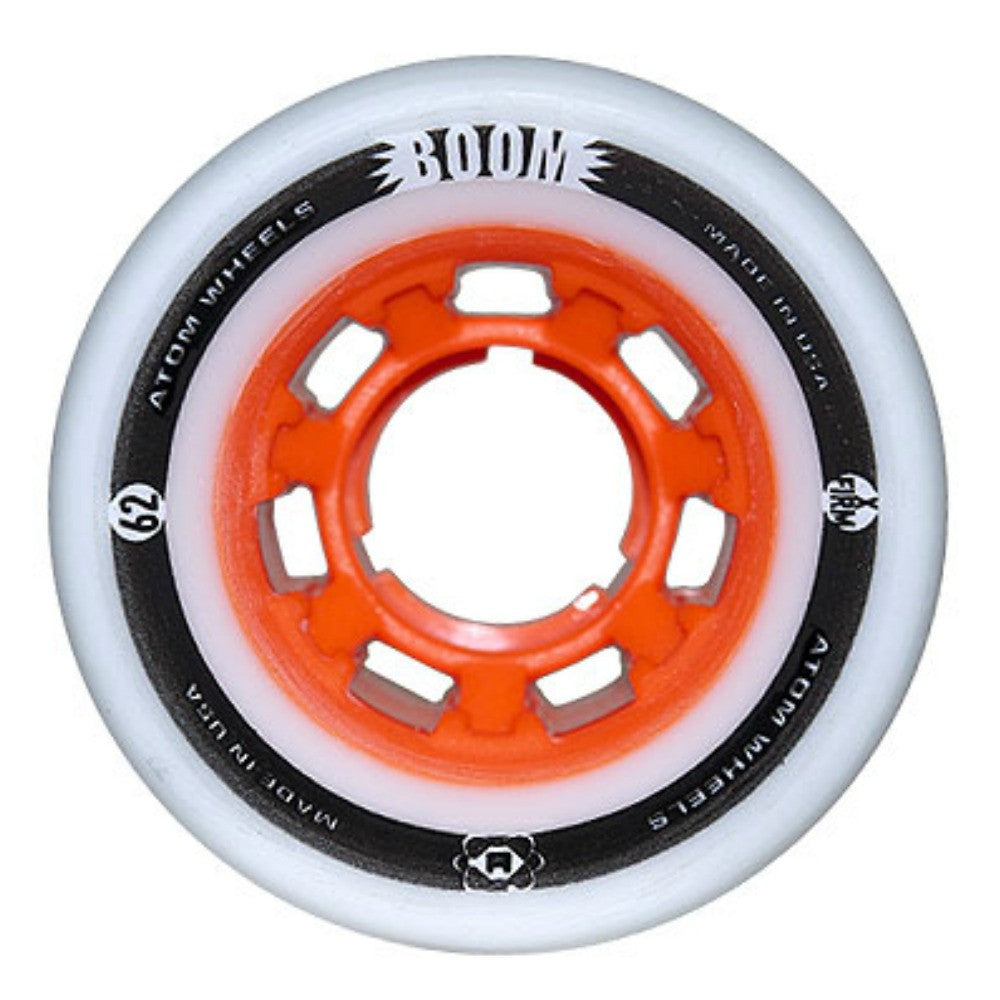 ATOM-Boom-Quad-Wheel-62mm/44mm, Orange, XFirm-Side