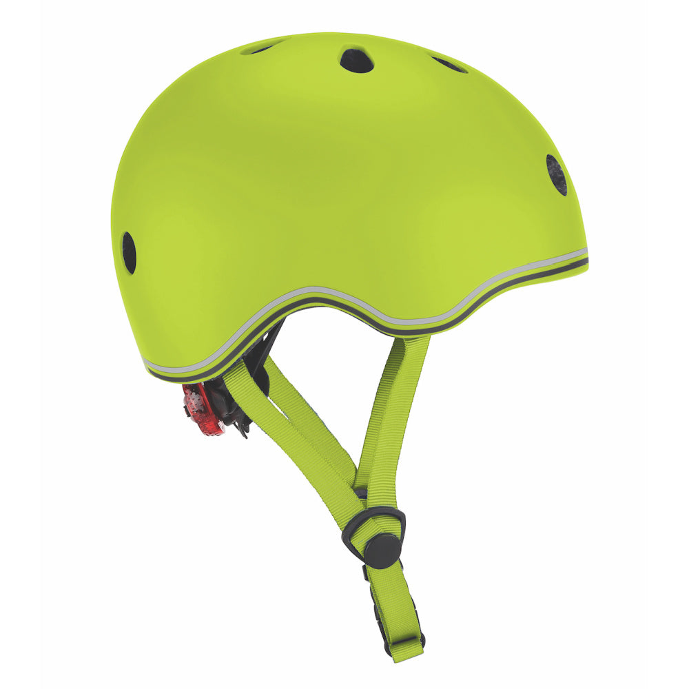 Globber-Go-Up-Lights-Helmet-Green