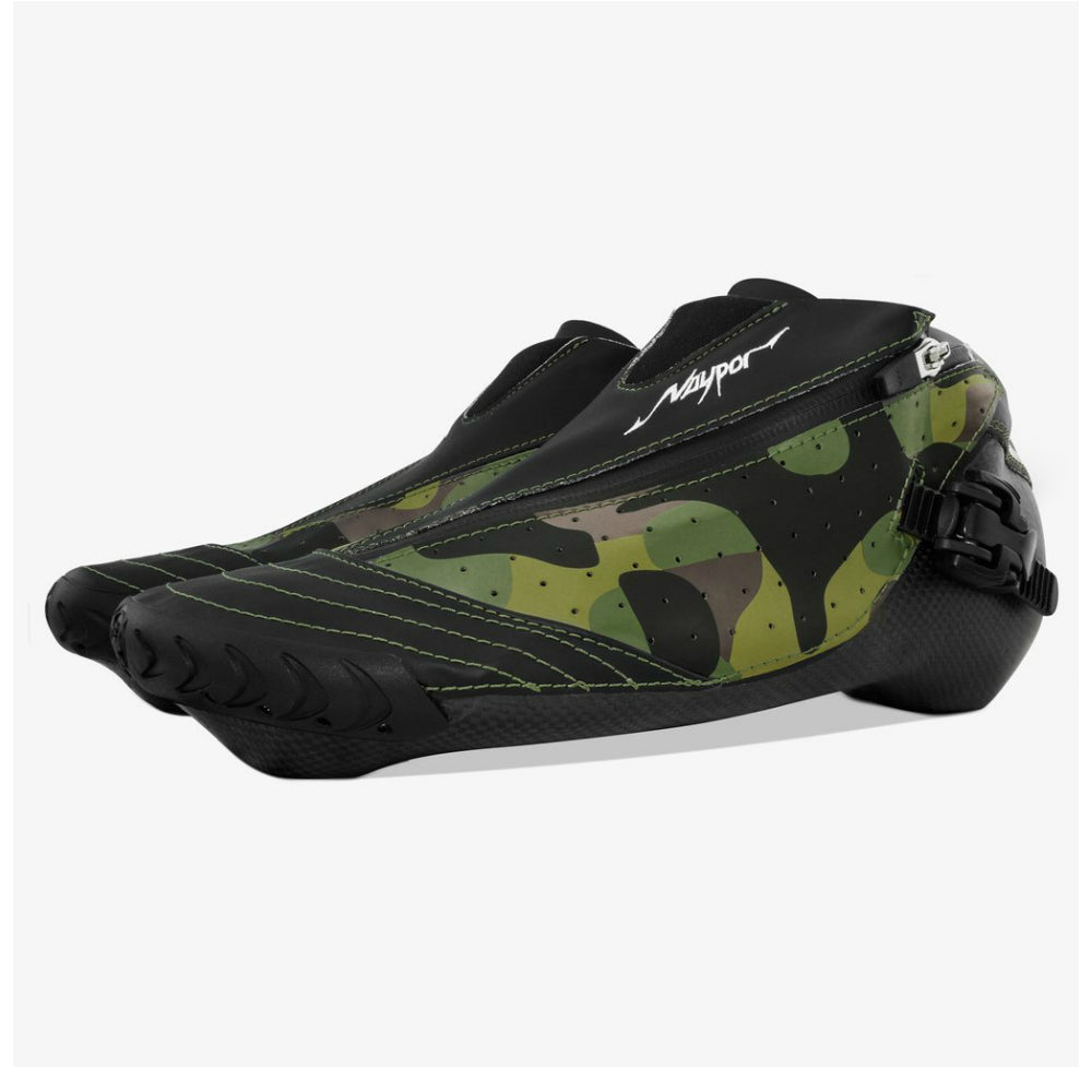 BONT-Vaypor-Semi-Custom-Boot-With-Zip-Camo-Green-Pair