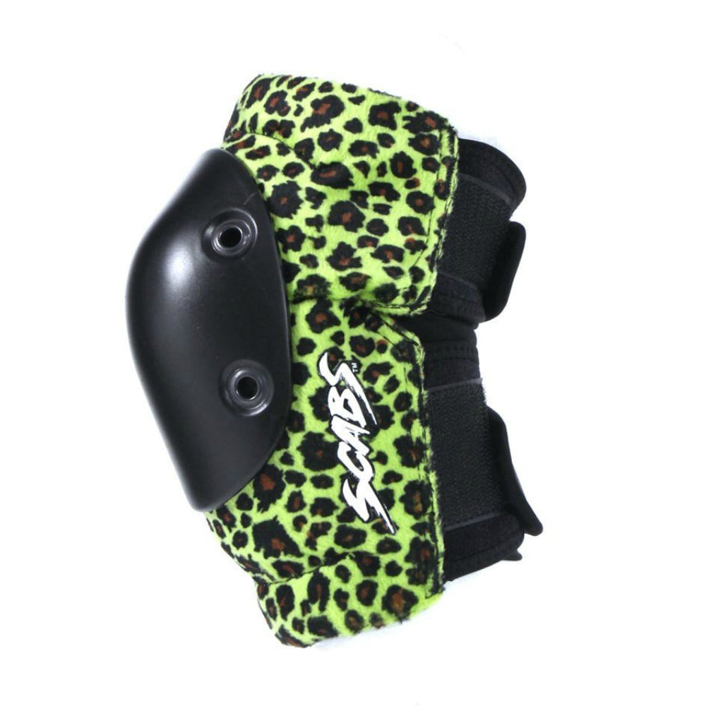 SMITH-Scabs-Elbow-Pad-Green-Leopard-Side