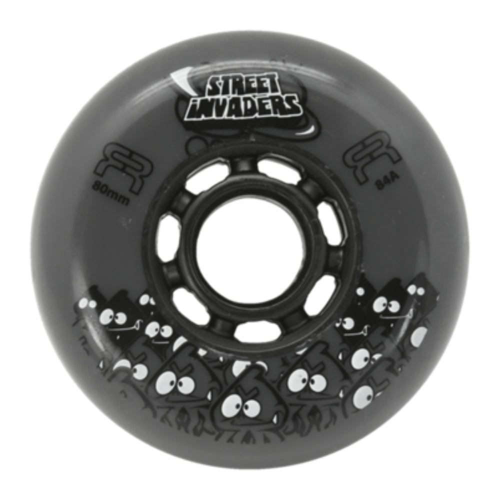 FR-Street-Invader-Inline-Skating-Wheel-72mm- - Grey
