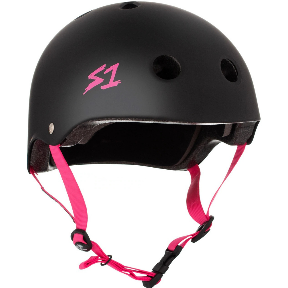 S-One-Lifer-Helmet-Matte-Black-Pink-Straps