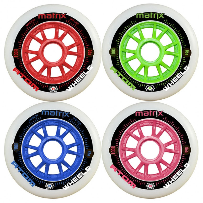 ATOM-Matrix-80mm-Inline-Roller-Speed-Skate-Wheel-Colour-Options