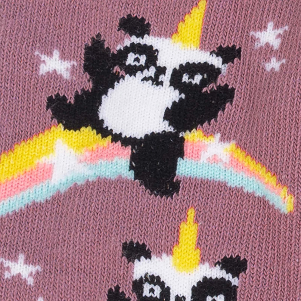 Sock-It-To-Me-Crew-Junior-Socks-Pandacorn-Detail