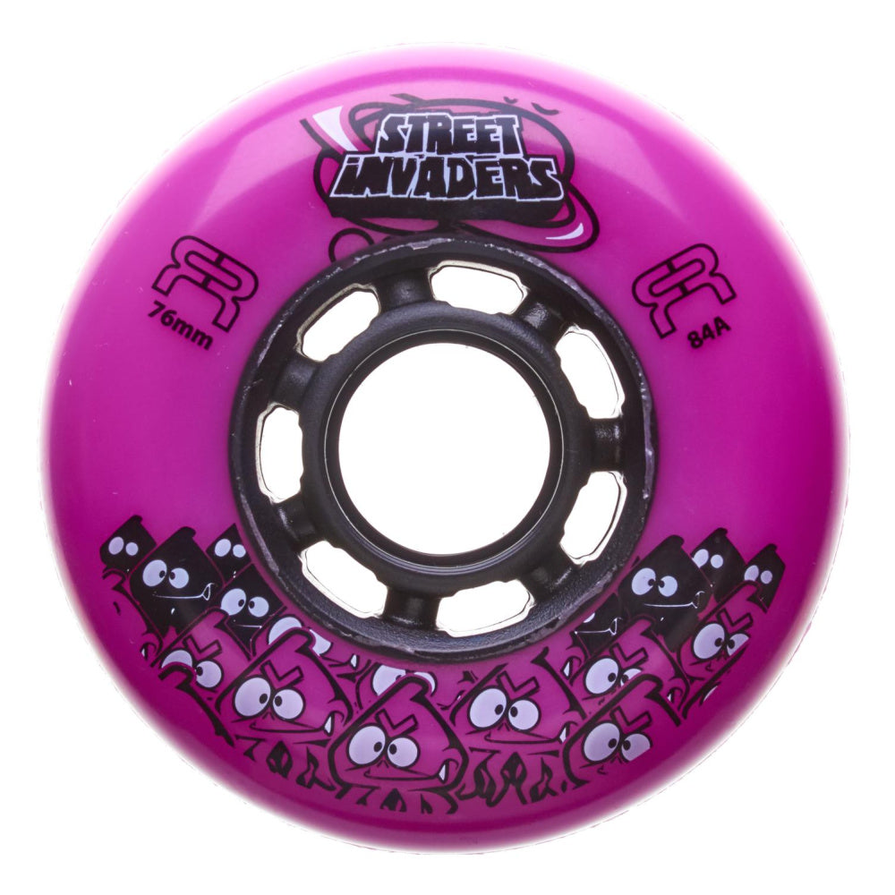 FR-Street-Invader-Inline-Skating-Wheel-76mm-Pink