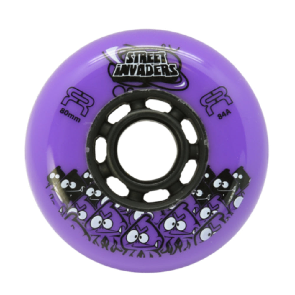 FR-Street-Invader-Inline-Skating-Wheel-76mm-- Purple