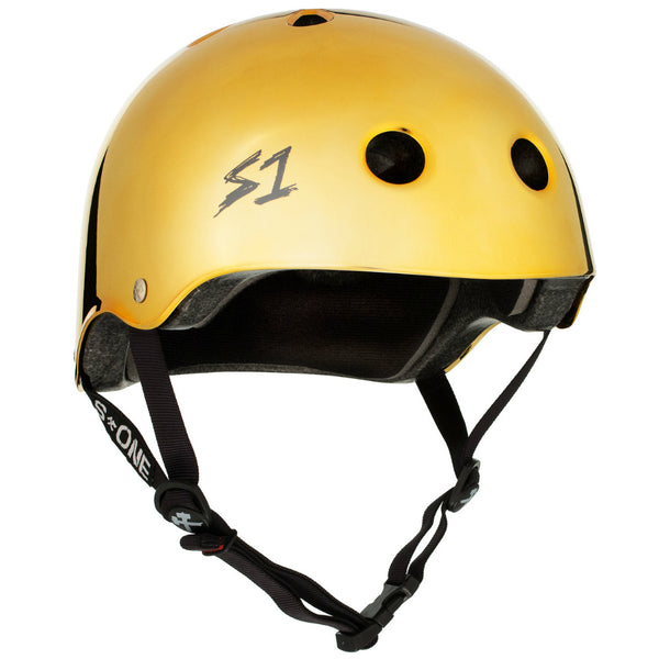 S-One Lifer Helmet Gold Mirror (Certified)