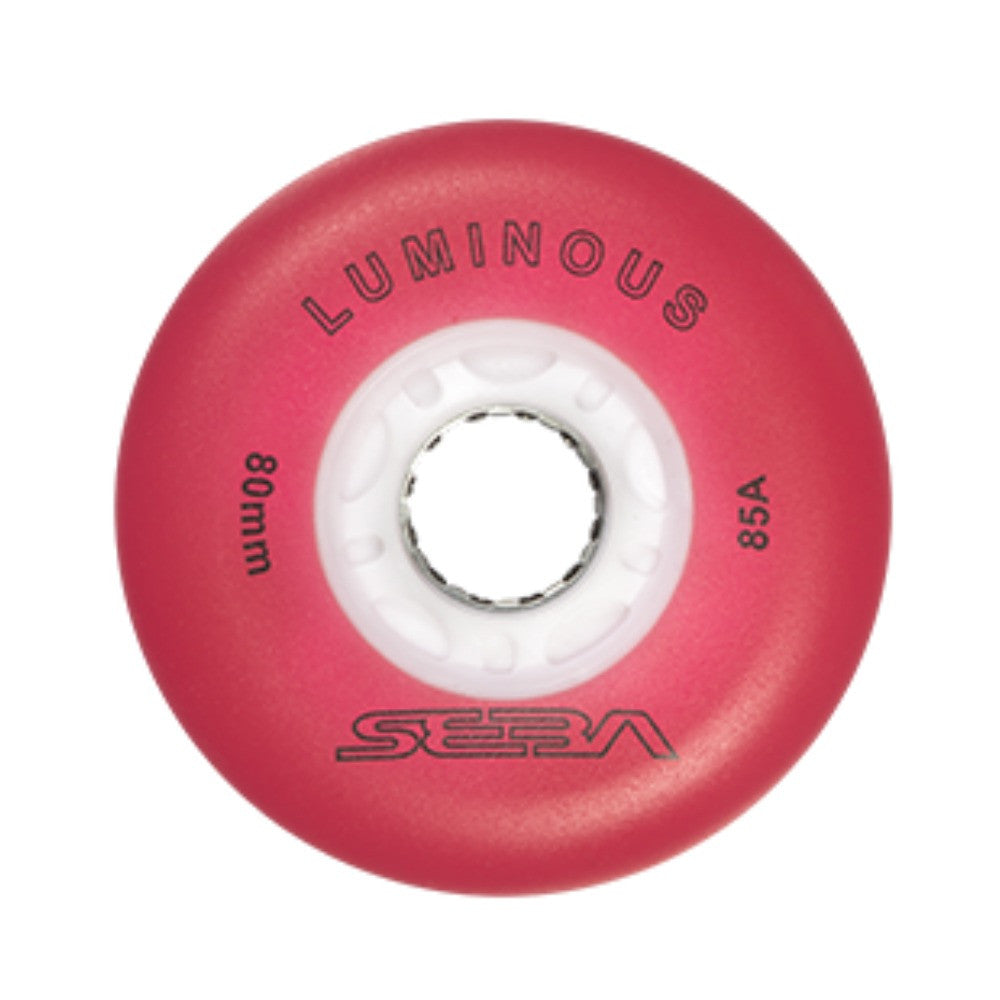 SEBA-Luminous-Inline-Skate-Wheel-4pack-72mm-Red