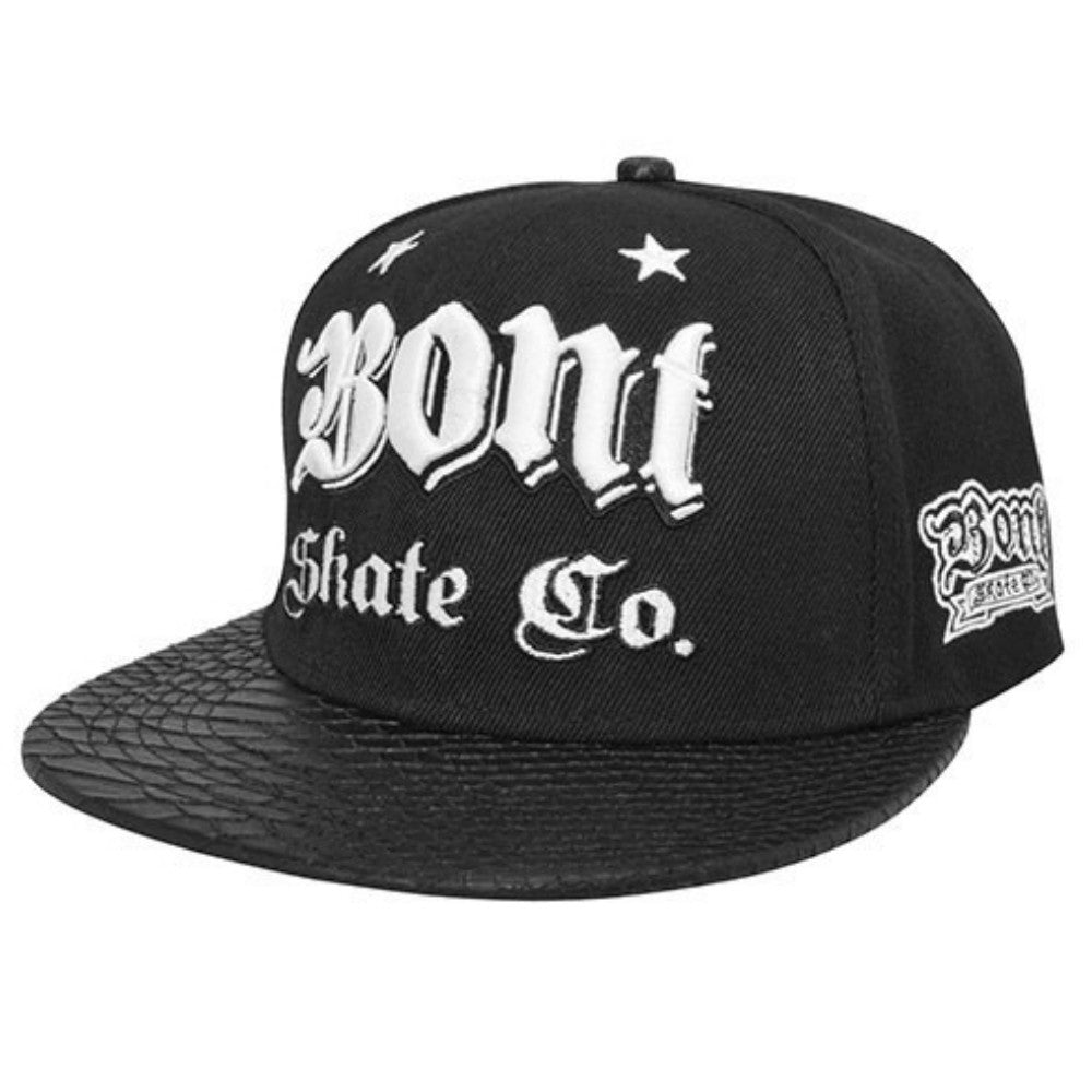 BONT-Snapback-Hat - - Black