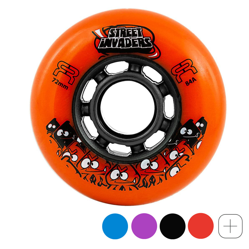 FR-Street-Invader-Inline-Skating-Wheel-72mm-Coloiur-Options